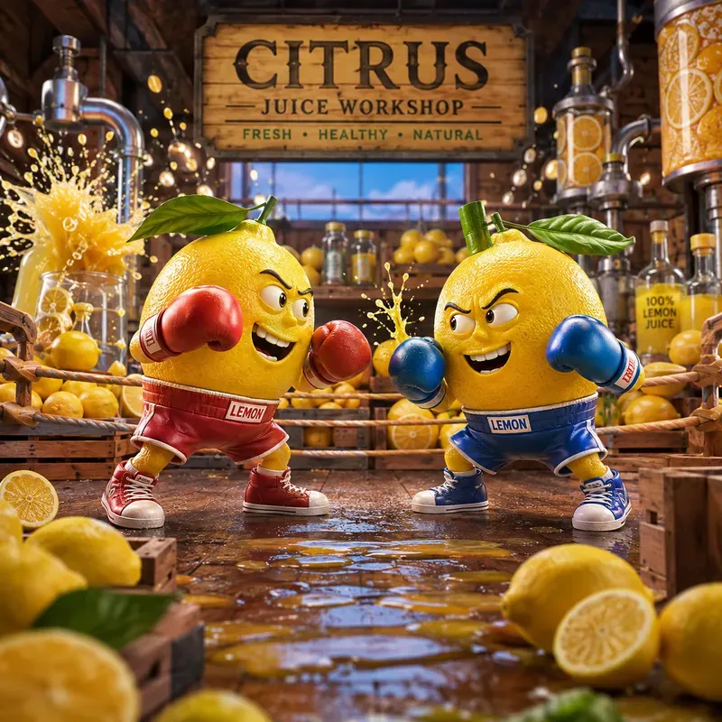 Fiery Food Characters