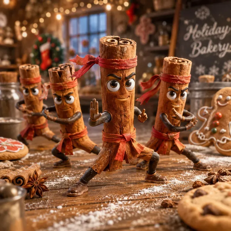 Fiery Food Characters