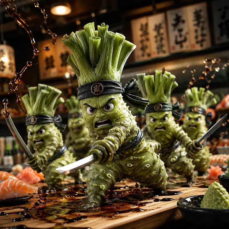 Fiery Food Characters