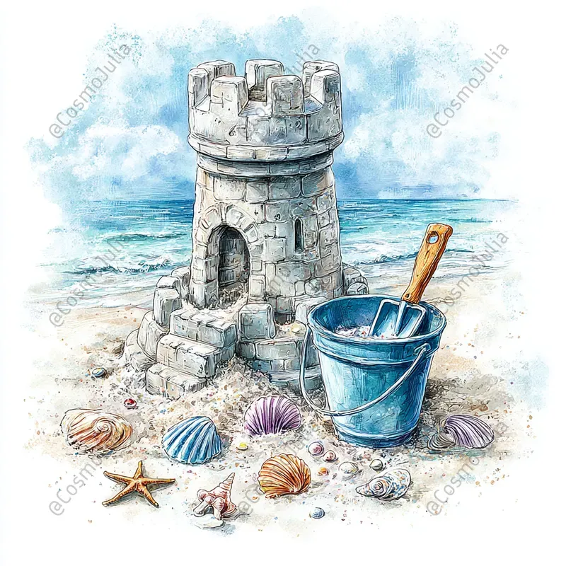 Whimsical Summer Clipart