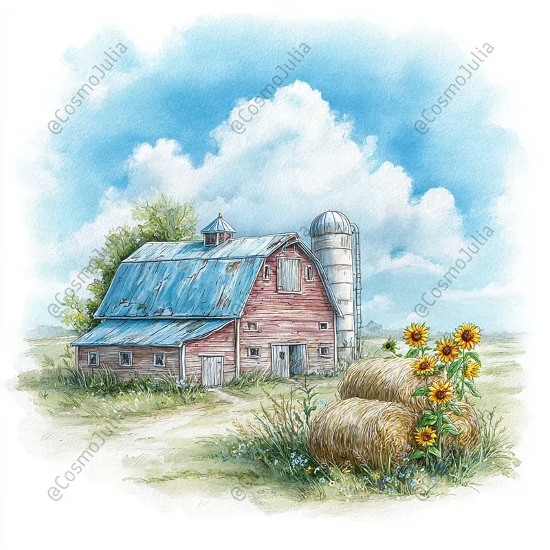 Whimsical Summer Clipart