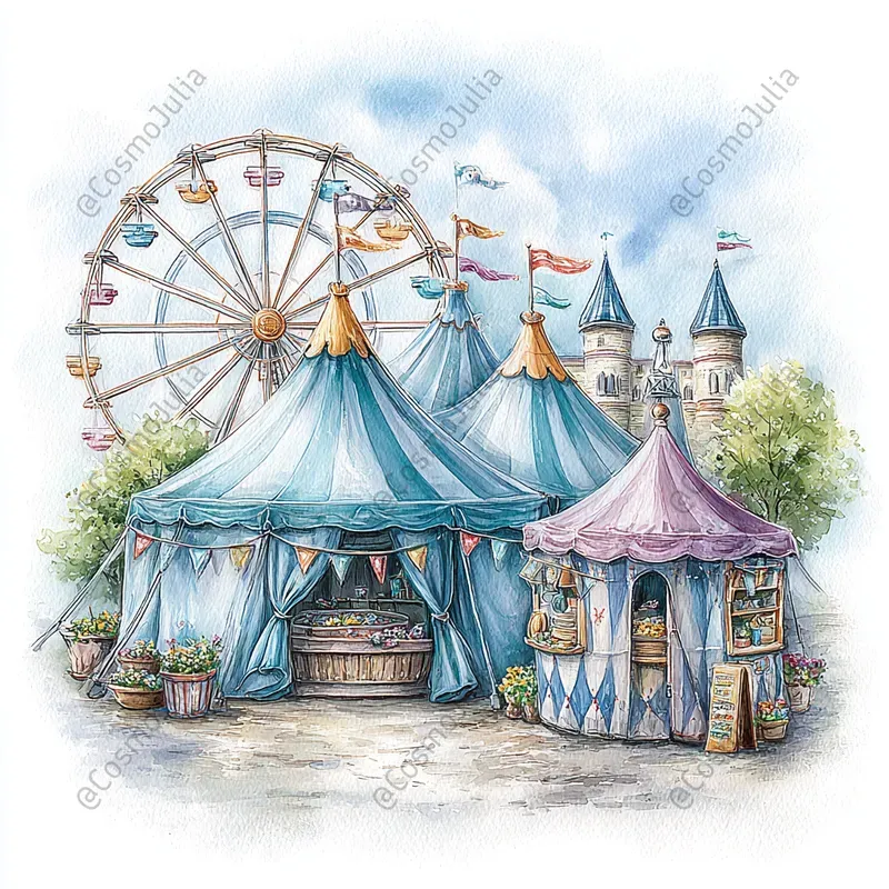 Whimsical Summer Clipart