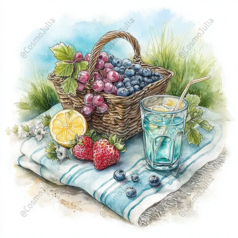 Whimsical Summer Clipart