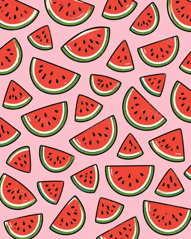 Funny Food Motif Patterns
