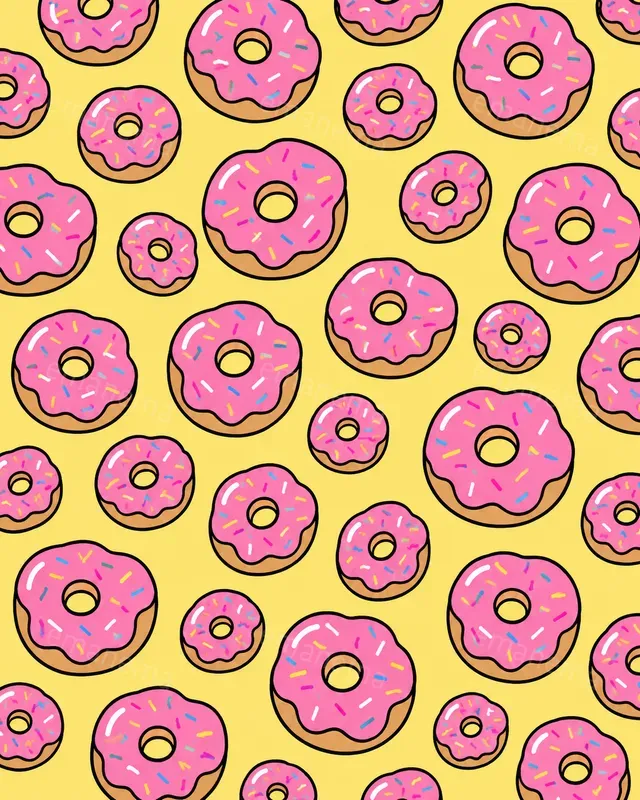 Funny Food Motif Patterns