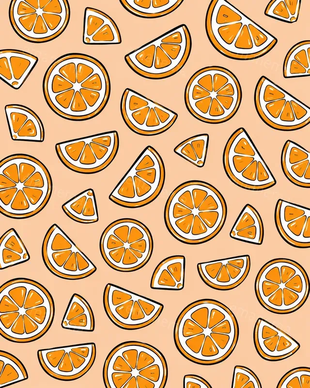 Funny Food Motif Patterns