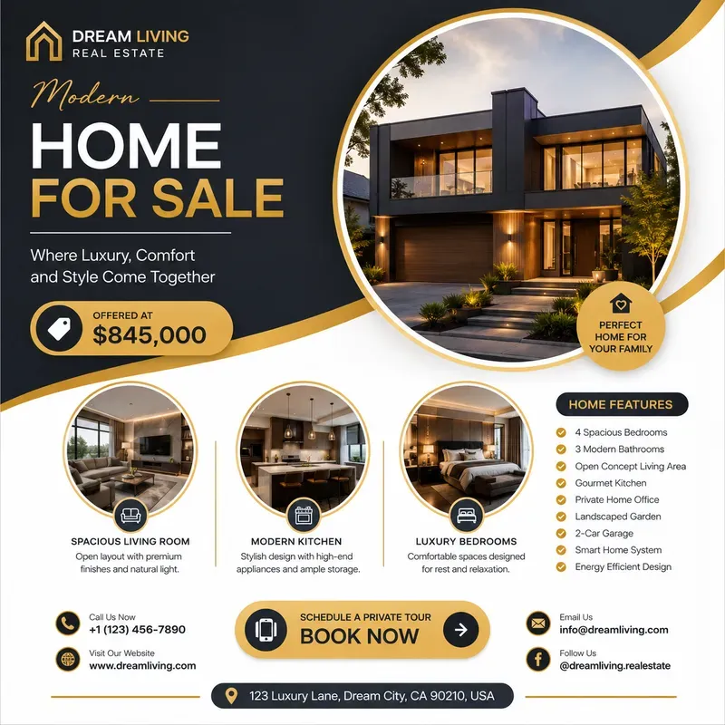 Real Estate Infographic Flyer Packs