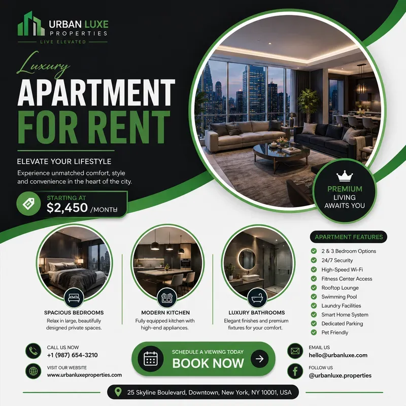 Real Estate Infographic Flyer Packs