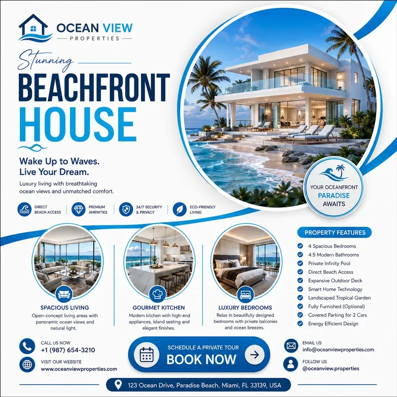 Real Estate Infographic Flyer Packs
