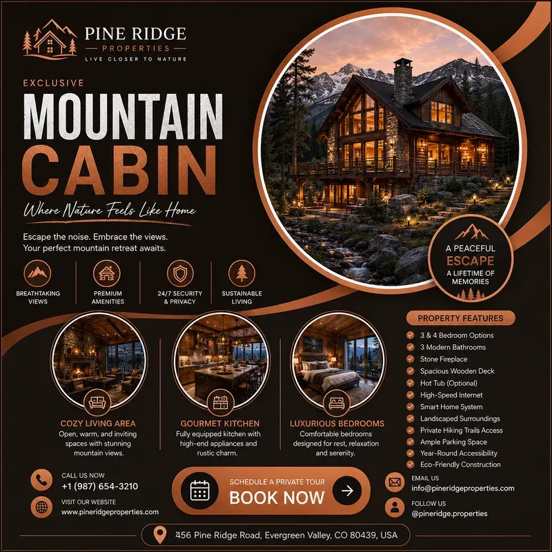 Real Estate Infographic Flyer Packs