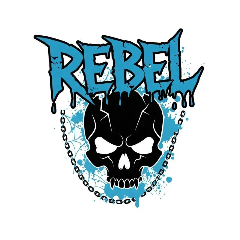 Y2k Punk Graphic Logos