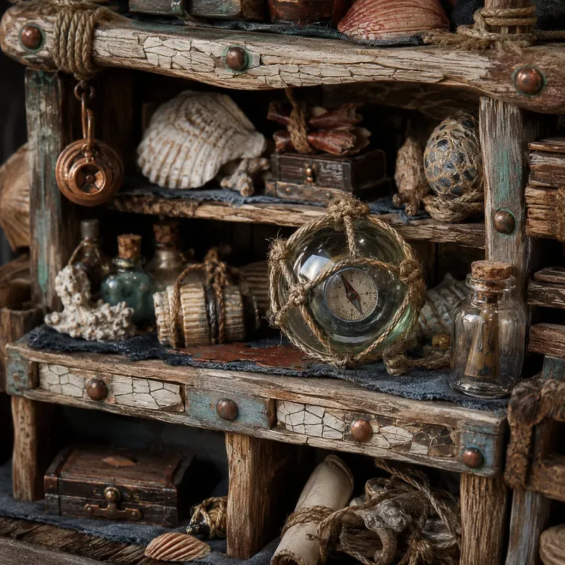 Fantasy Shop Shelf Prop Photo Builders