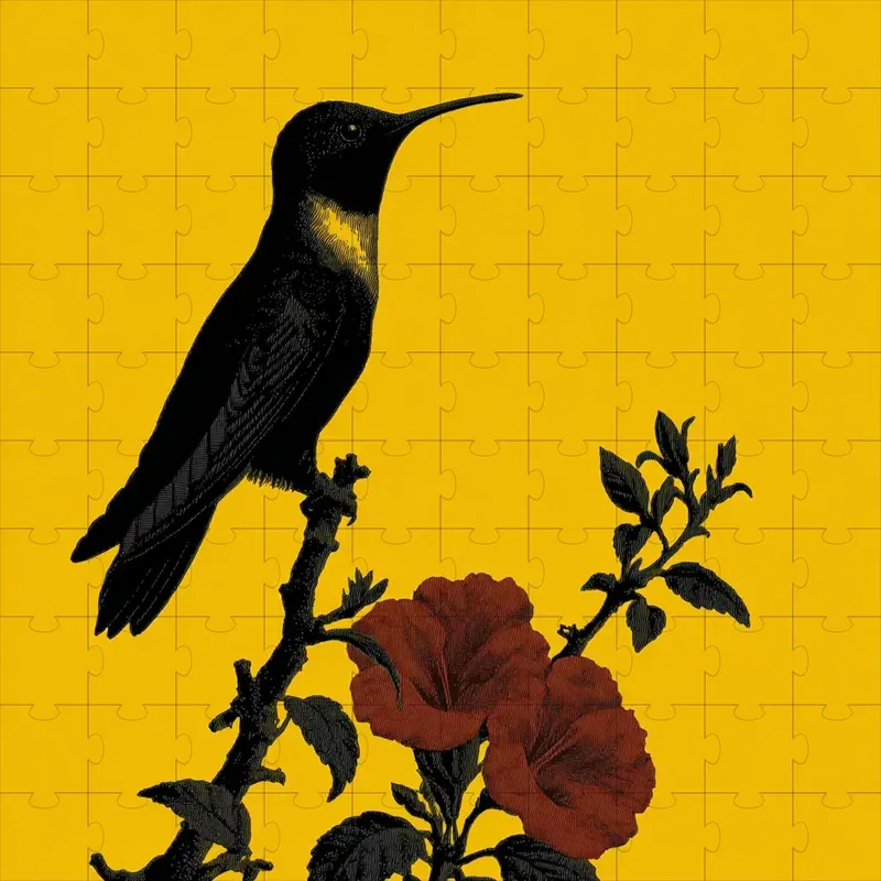 Silhouette Linocut Screenprint Posters