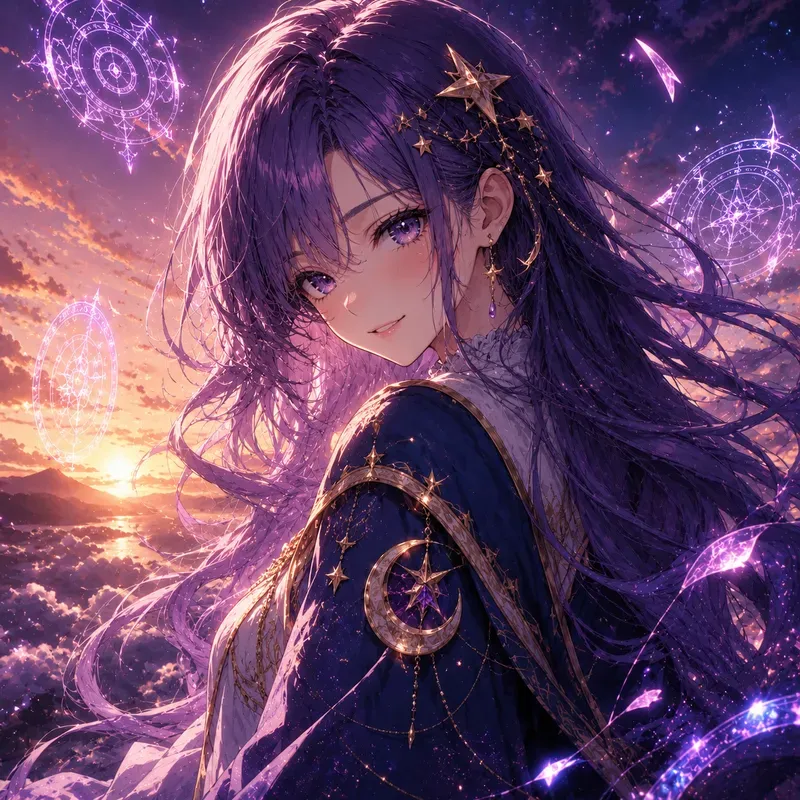 Cute Anime Girl Portraits