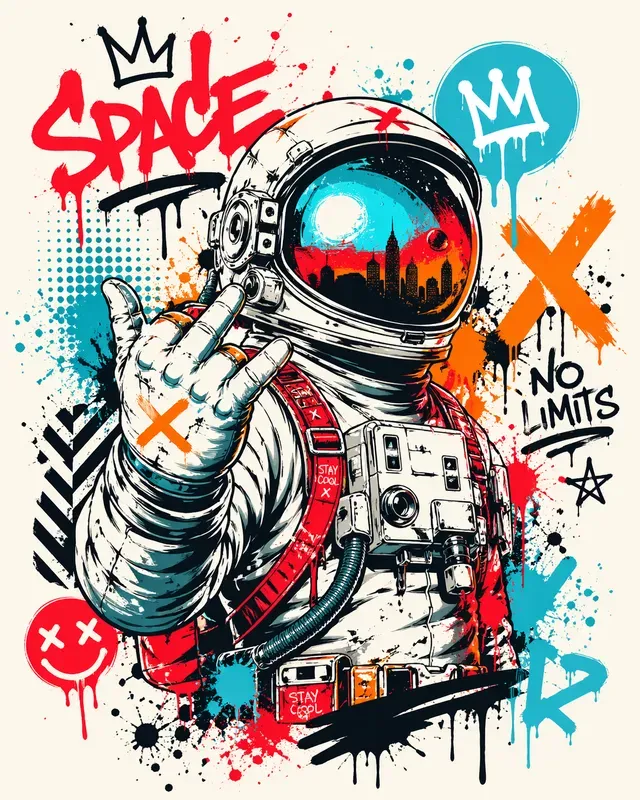 Urban Popart Vector Illustrations