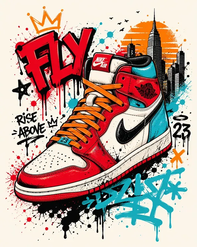 Urban Popart Vector Illustrations