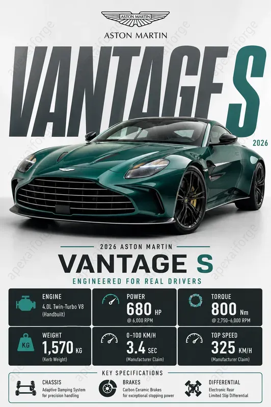 Car Specs 4K Infographics