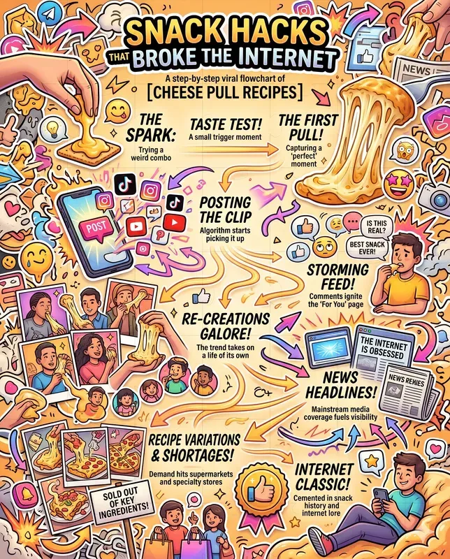 Eye Catching Viral Flow Infographics