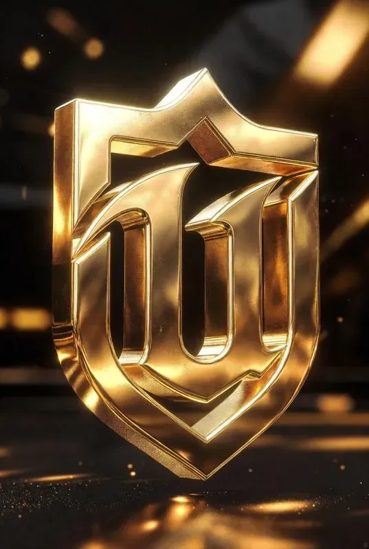 Luxury Gold Logo Generator 8K