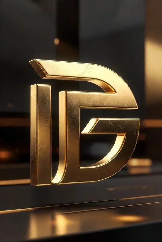 Luxury Gold Logo Generator 8K