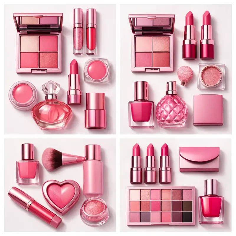 Pink Luxury Grid Aesthetics