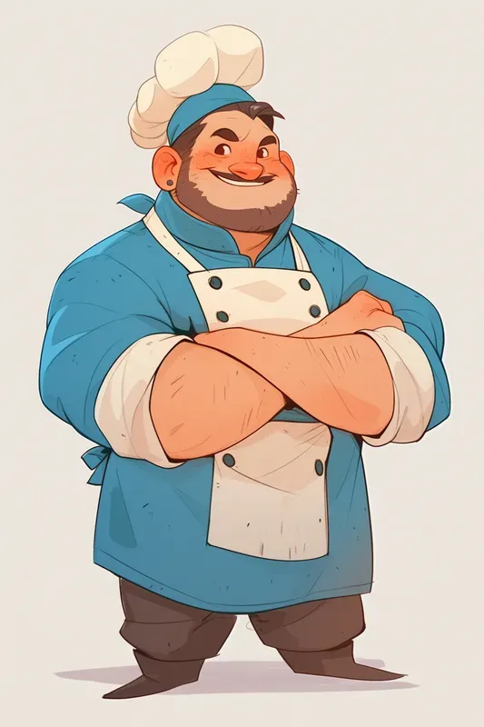 Stylized 2D Cartoon Character Designs