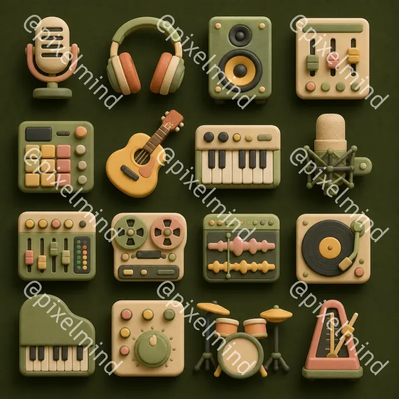 Foam Icon Template Studios
