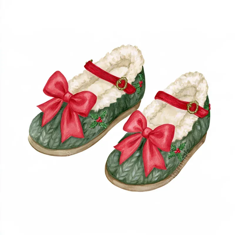 Whimsical Christmas Party Clipart