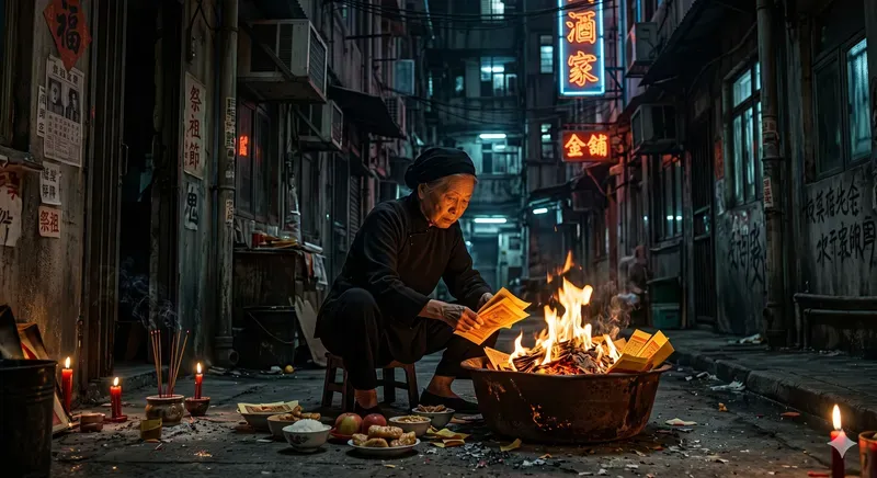 Chinese Folk Horror Cinematic Stills