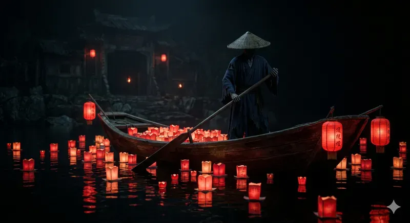 Chinese Folk Horror Cinematic Stills