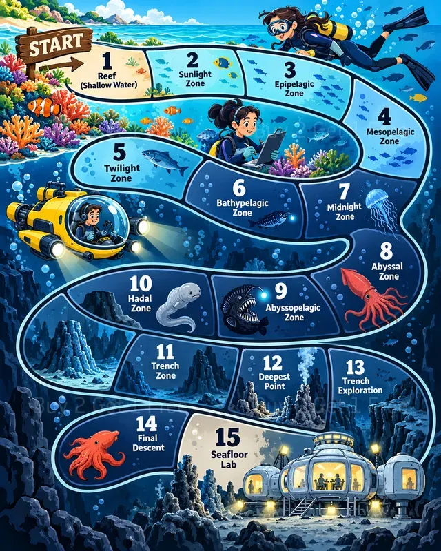 Themed Educational Path Board Games