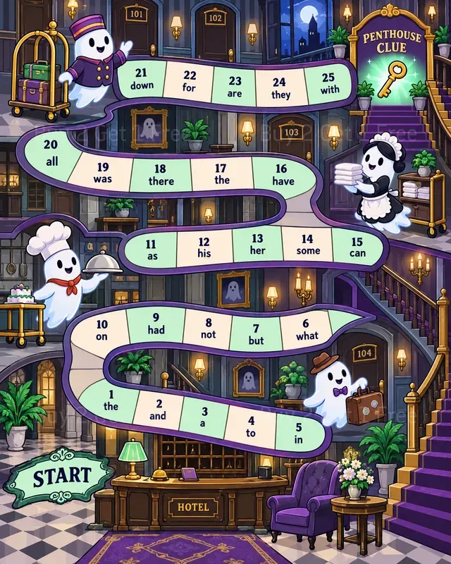 Themed Educational Path Board Games