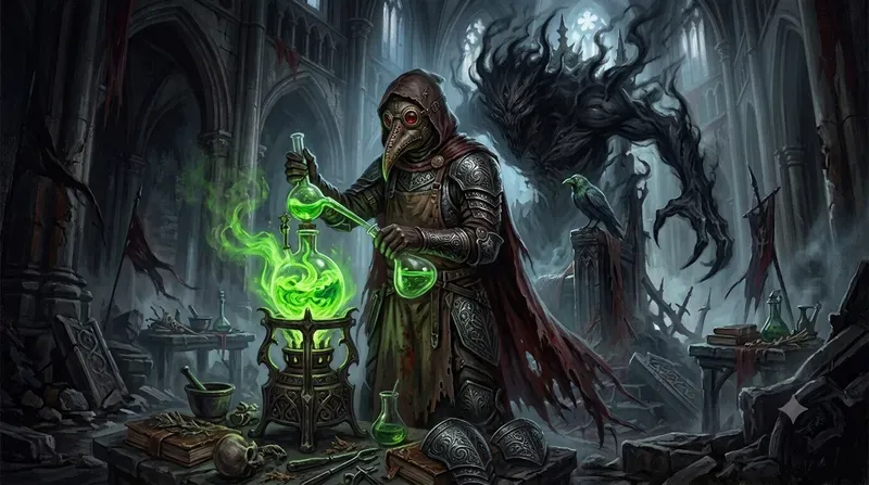 Dark Fantasy Grimdark Concept Art
