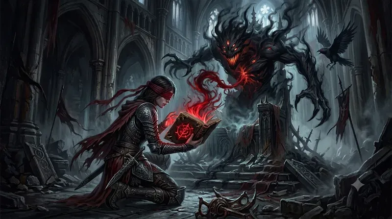 Dark Fantasy Grimdark Concept Art