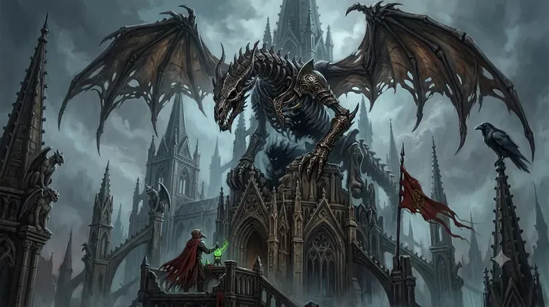 Dark Fantasy Grimdark Concept Art