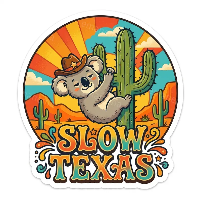 Retro Cartoon Funny Stickers