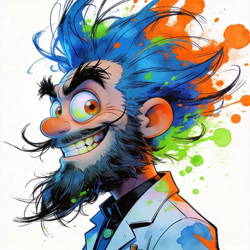 Whimsical Caricature Portraits