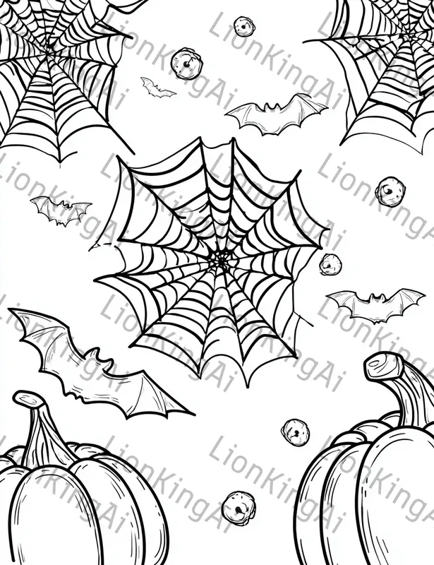 Simple Halloween Coloring Pages
