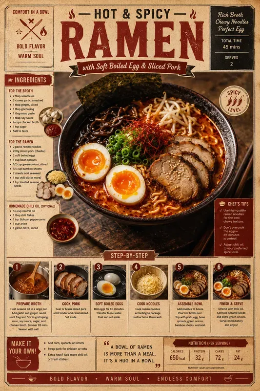 Retro Recipe Posters