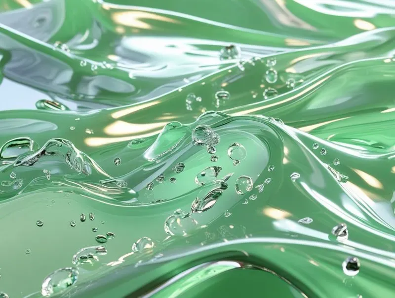 3D Abstract Glossy Liquid Backgrounds