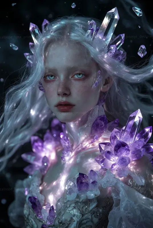 Crystal Bloom Entity Portraits