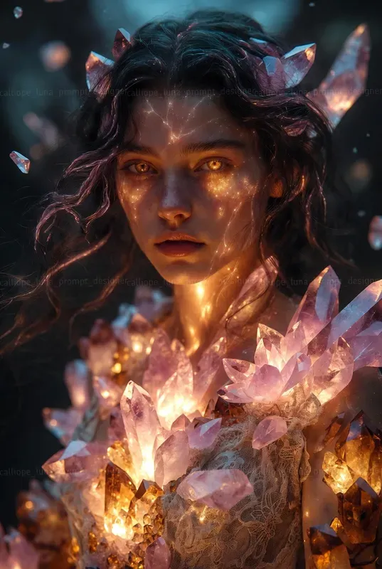 Crystal Bloom Entity Portraits
