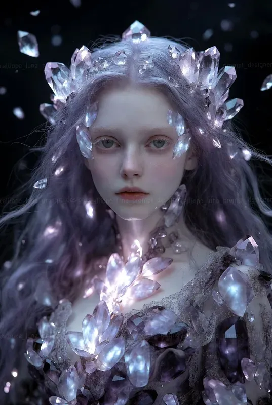 Crystal Bloom Entity Portraits