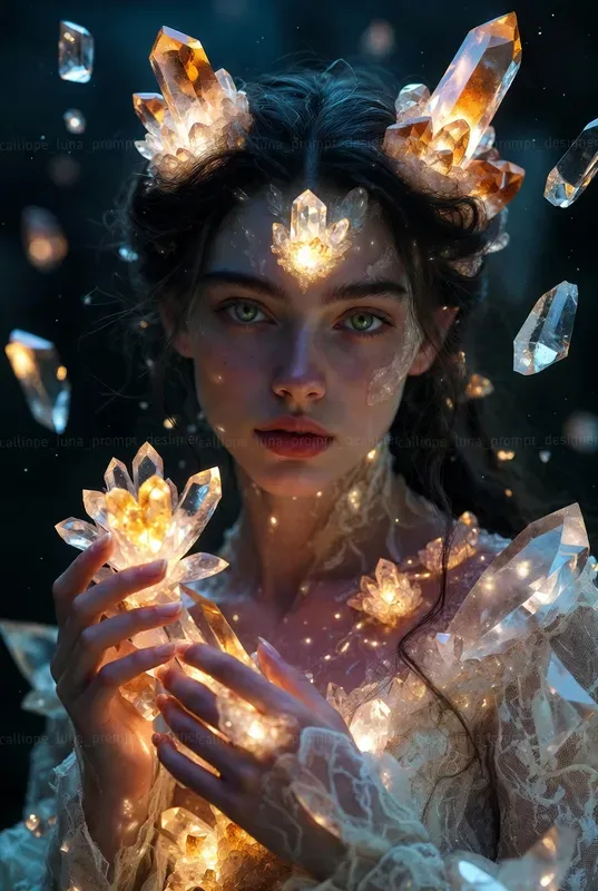 Crystal Bloom Entity Portraits