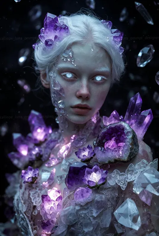 Crystal Bloom Entity Portraits