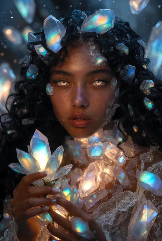 Crystal Bloom Entity Portraits
