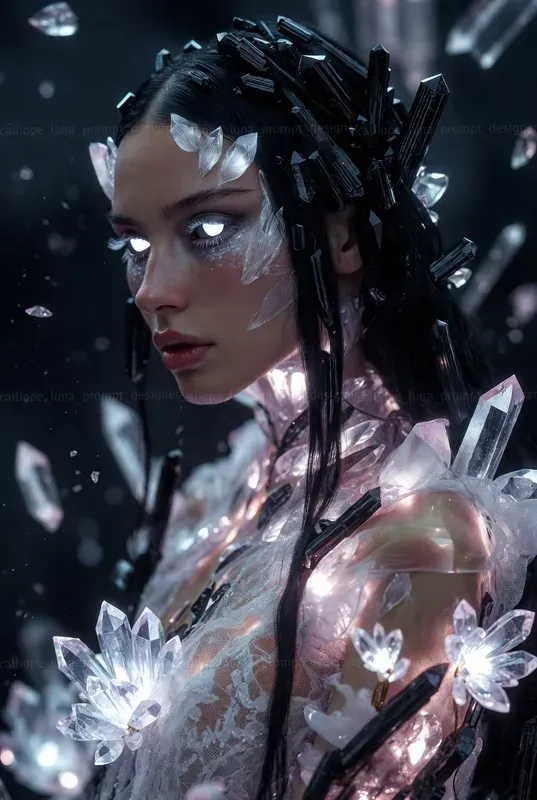 Crystal Bloom Entity Portraits