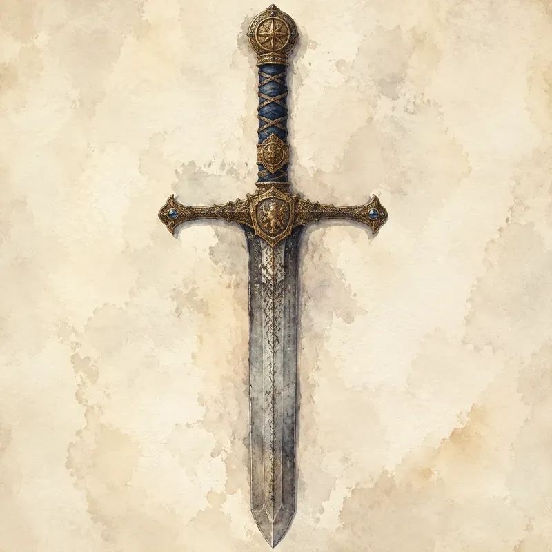 Medieval Watercolor Relics