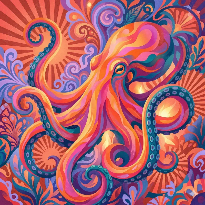 Colorful Expressionist Graphic Posters