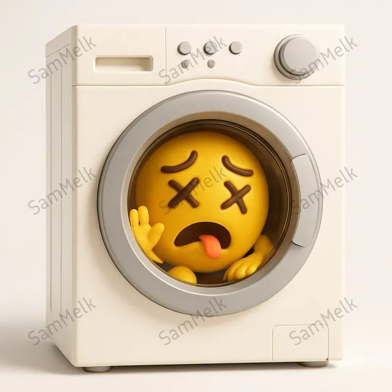 Cartoon Emoji Poses In 3D Style